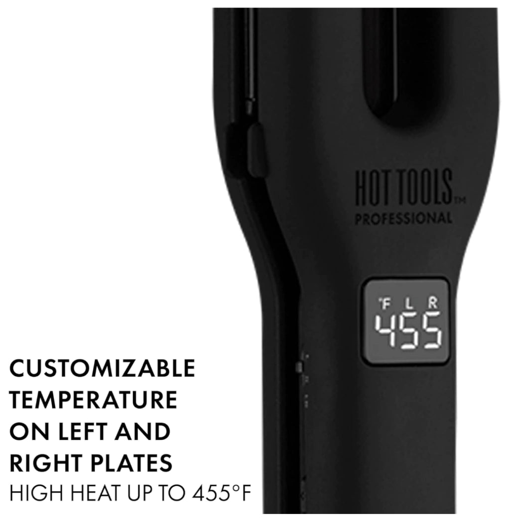 Plancha Black Gold, Doble Placa | Hot Tools Pro Artist - Con Caja